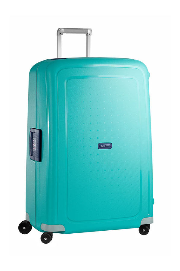 S Cure Spinner 4 wheels 81cm Blue Rolling Luggage Finland