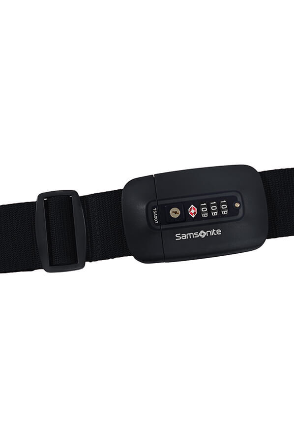 Samsonite Ta Revolution Luggage Strap/TSA Lock  Black