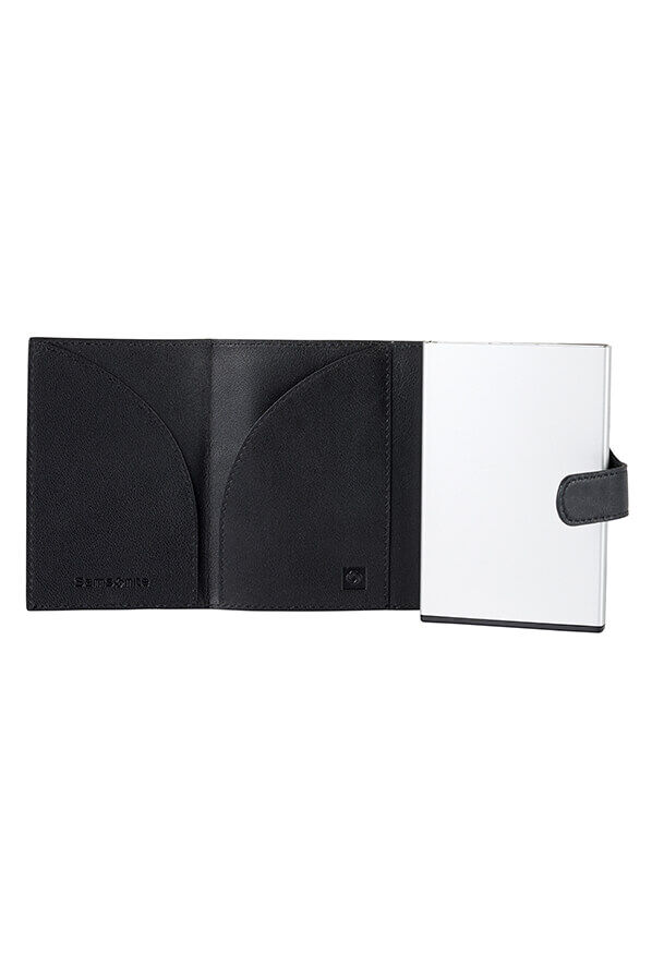 Samsonite Alu Fit 202 - Slide-up Wallet  Black