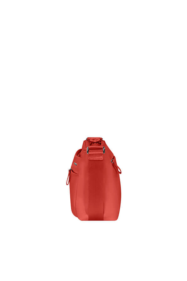 Samsonite Move 5.0 Horiz. Shoulder Bag + Flap  Coral Red