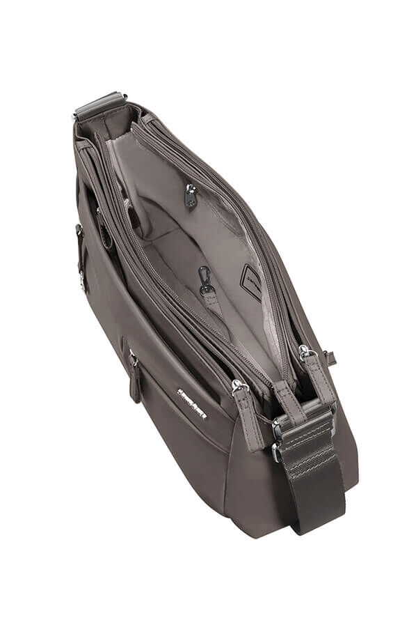 Samsonite Move 5.0 Horiz. Shoulder Bag + Flap  Gunmetal Green