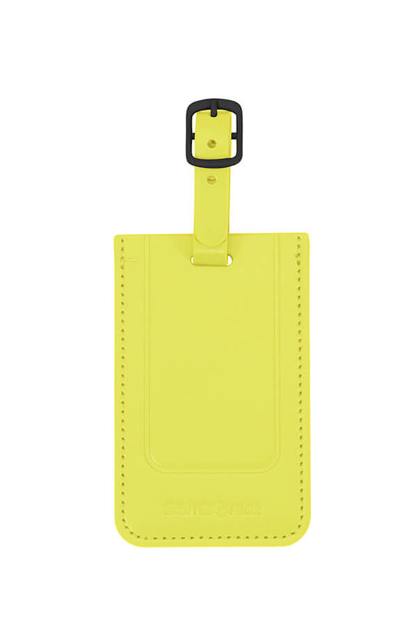 Samsonite Ta Revolution Rectangle Luggage Tag x2  Lime