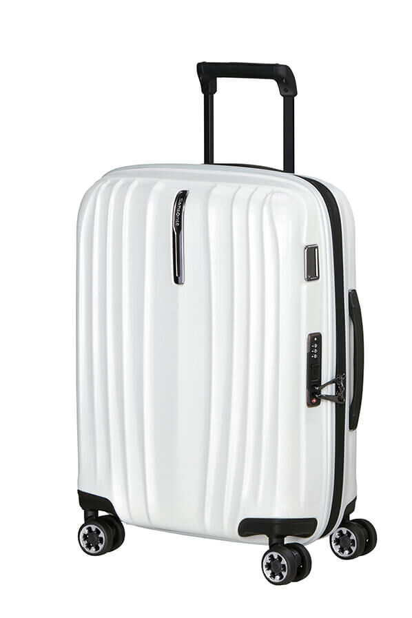 Samsonite Nexis Spinner Expandable Length 40cm 55cm  Cotton White