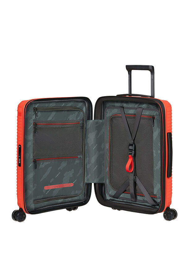 Prodiver Nelipy&ouml;r&auml;inen laajennettava matkalaukku 55cm | Samsonite Prodiver Hs Spinner Expandable 55cm  Tangerine