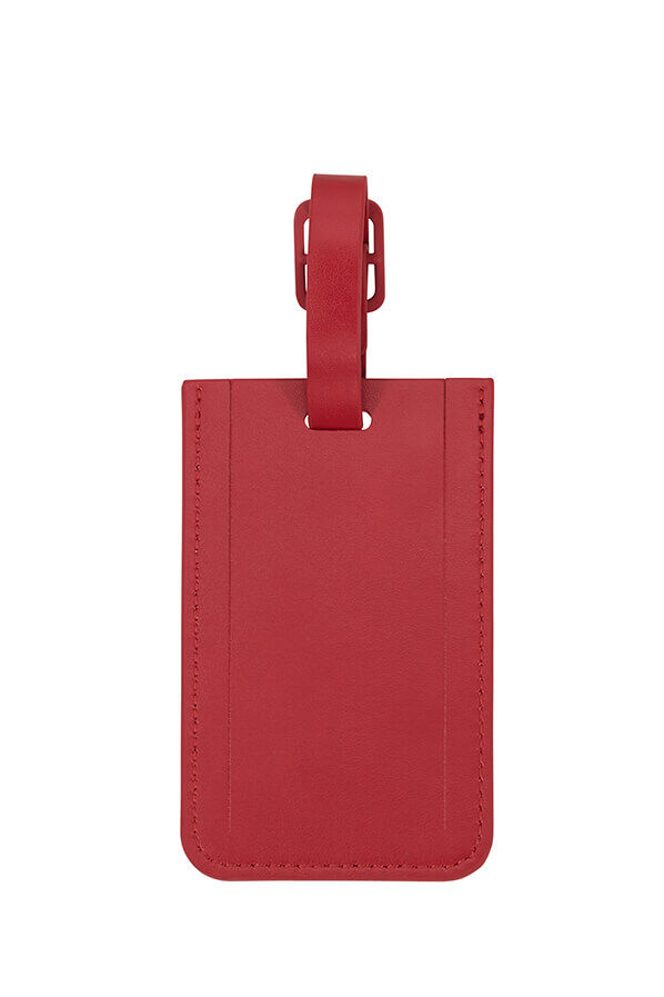 Samsonite Ta Revolution Rectangle Luggage Tag x2  Red