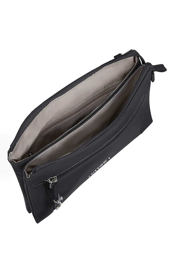 Samsonite Move Journey Mini Shoulder Bag 2 Compartments  Black