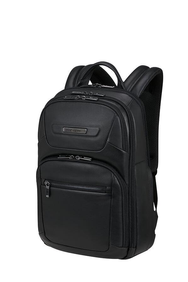 Samsonite Pro-Dlx 6 Leather Backpack 14.1'  Black