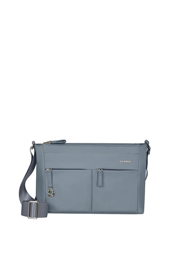 Samsonite Move 5.0 Horiz. Shoulder Bag + Flap  Dusty Blue