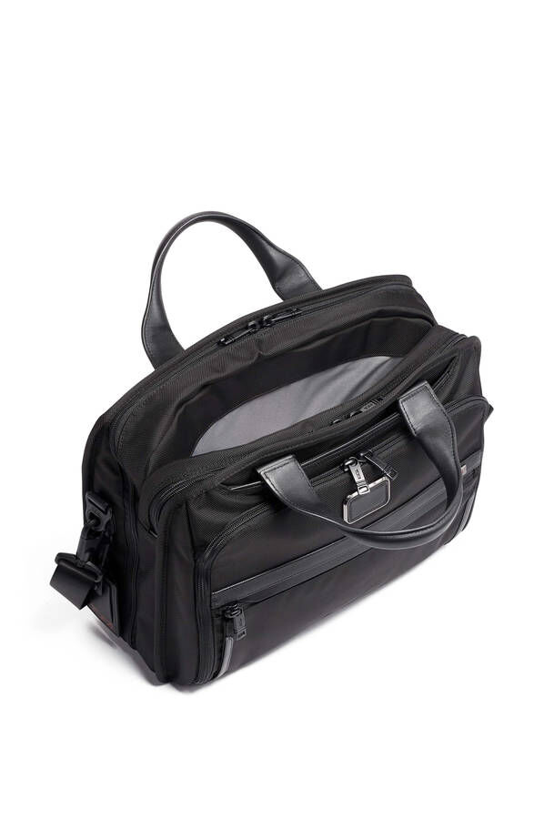 TUMI Alpha 2 ORGANIZER BRIEF  Black