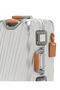 TUMI 19 Degree Aluminum INTERNATIONAL CARRY-ON Texture Silver