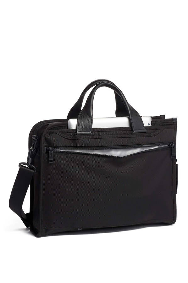 TUMI Alpha 2 SLIM DELUXE PORTFOLIO  Black