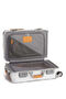 TUMI 19 Degree Aluminum INTERNATIONAL CARRY-ON Texture Silver