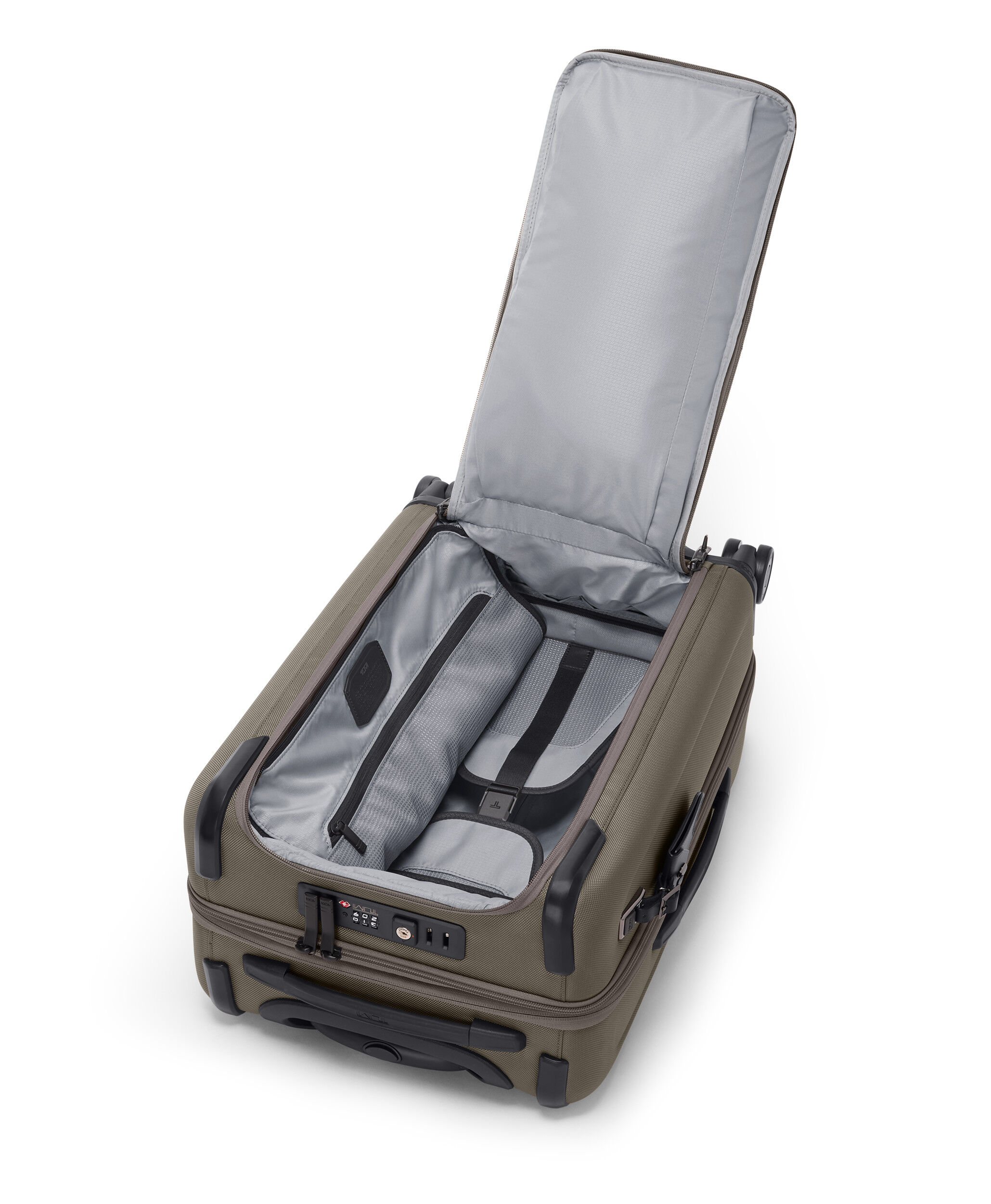 Alpha Nelipy&ouml;r&auml;inen laajennettava matkalaukku