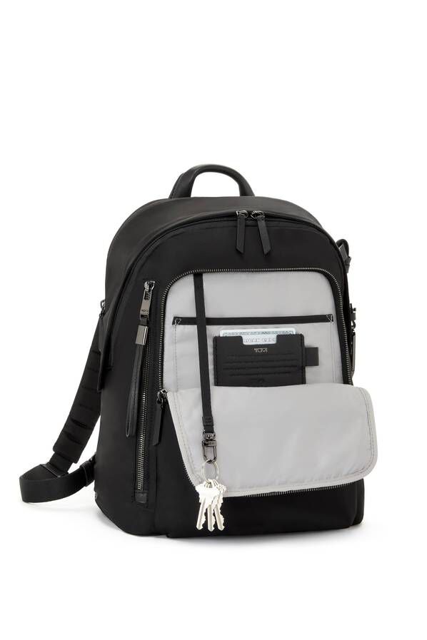 TUMI Voyageur HALSEY BACKPACK  Black/Gunmetal