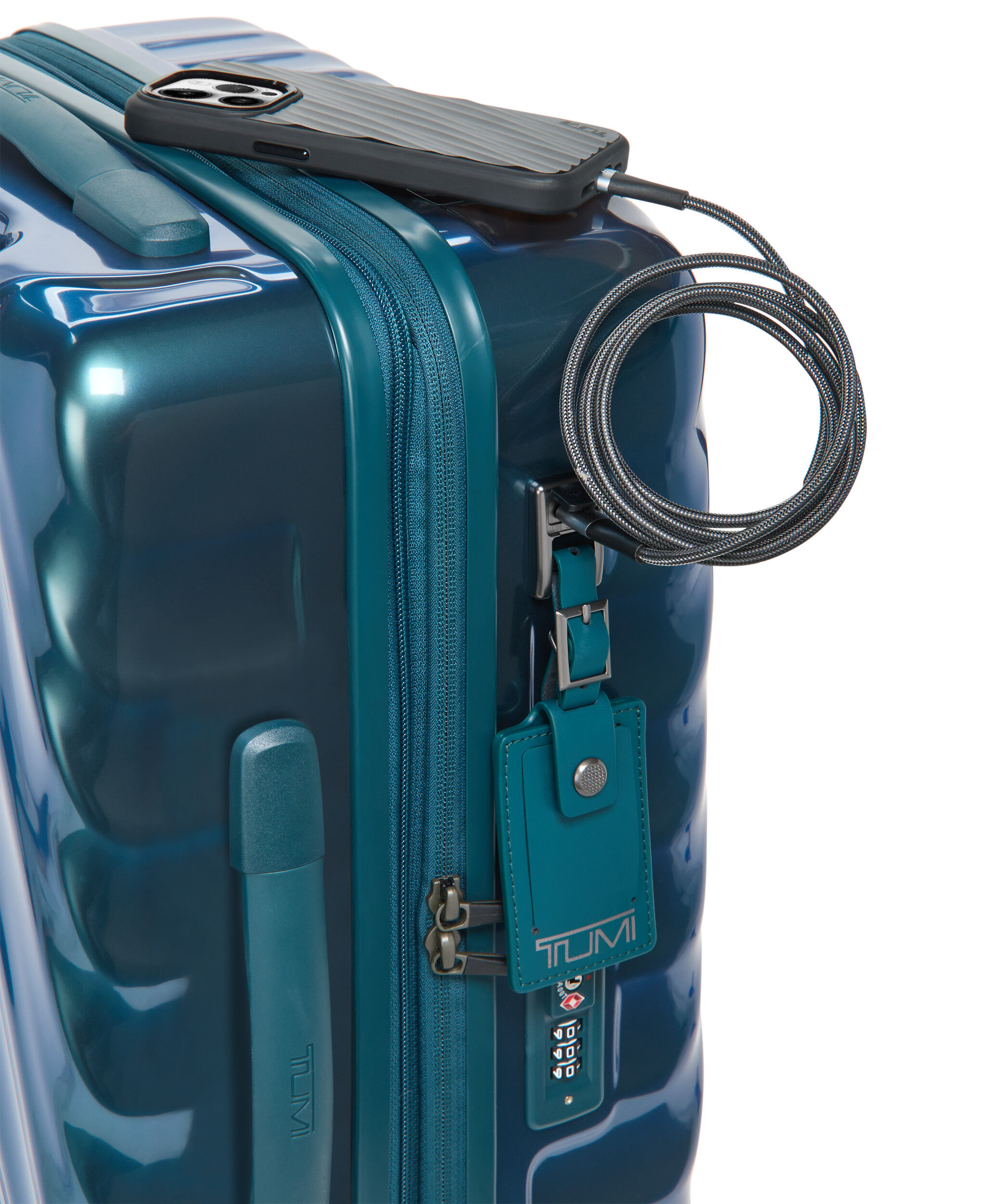 19 Degree Nelipy&ouml;r&auml;inen laajennettava matkalaukku 55 cm - Int. | TUMI Expandable Cabin